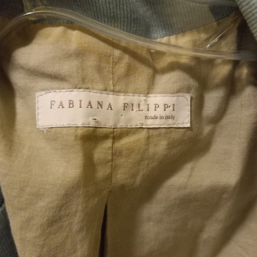 Fabiana Filippi Light Blue Fitted Blazer Size XS - Picture 11 of 16